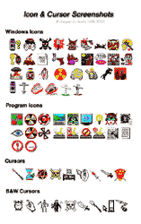 Icons and Cursors included in SGTools package